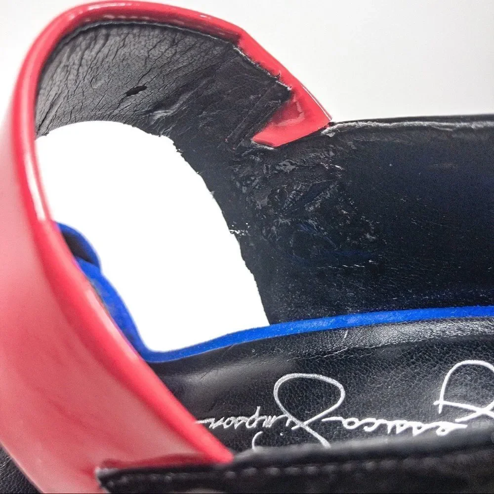 Jessica Simpson Vadio Colorblock Platforms Sz 7B